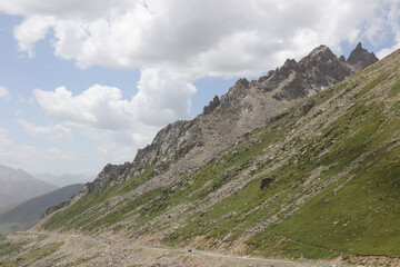 high mountain landscape
