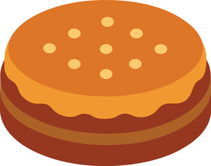 Vector art of burger vector illustration
