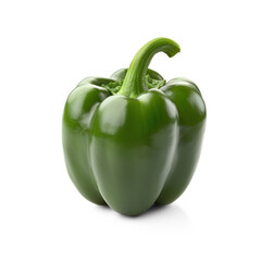 Bell Pepper (Capsicum) isolate on transparent background