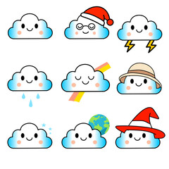 ได้เลยครับ! นี่คือชื่อภาพ (ไม่เกิน 200 ตัวอักษร) และคีย์เวิร์ด 50 คำ สำหรับภาพเวกเตอร์ชุดใหม่ของคุณครับ

ภาพที่ 13: เวกเตอร์ก้อนเมฆน่ารักสีฟ้า 9 แบบ
ชื่อภาพยาว:
Set of 9 cute and cheerful blue cloud v