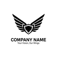flying bird logo