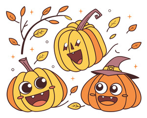 halloween pumpkin and pumpkins