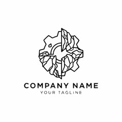 abstract logo design