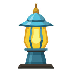 light vector image on white background
