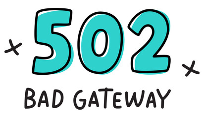 502 bad gateway error text