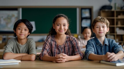 Engaging classroom interaction students collaborating school environment educational photo positive learning atmosphere