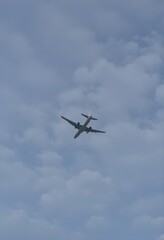 Fototapeta premium airplane in the sky