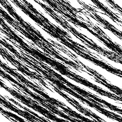 abstract grunge black white paint on transparant background