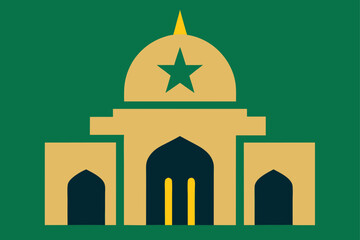 islamic calligraphy of mosque