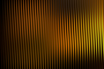 Abstract vertical ribbed texture with warm golden and orange hues, creating a sense of depth and light