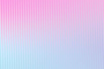 Abstract pink and blue vertical ribbed background with soft gradient effect
