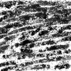 abstract grunge black white paint on transparant background