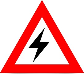 Warning Sign: High Voltage Hazard Risk