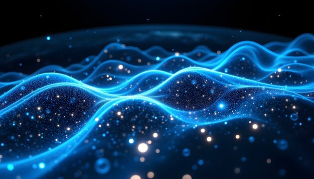 Imagine a dynamic and immersive visualization experience where data flows seamlessly through interconnected neural networks