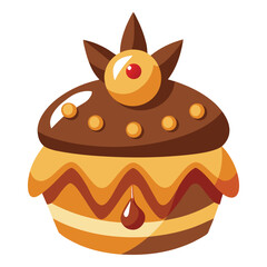 birthday cake isolated