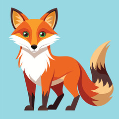 red fox cartoon