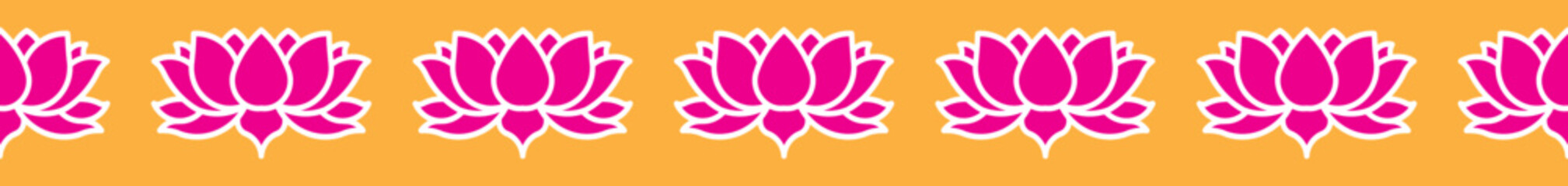 Indian Traditional Floral Decorative Border