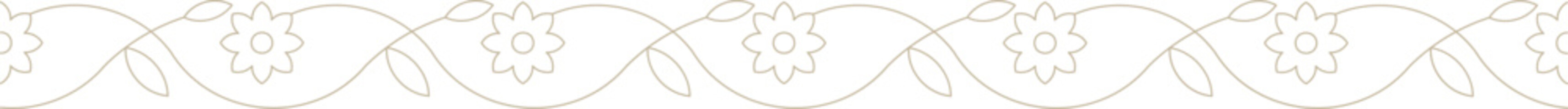 Indian Traditional Floral Decorative Border