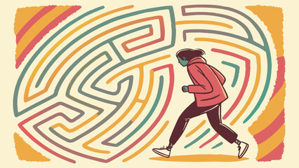 -colorful-brushstroke-maze---abstract-artistic-tex.eps