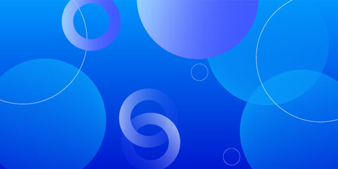 Abstract blue background with circles. Vector illustration.eps