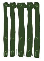 Minimal abstract image for printing. Picture for modern interiors. The picture is painted by hand on a tablet. © neurostructure