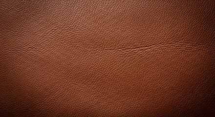 Rich brown leather texture background natural material close up detail