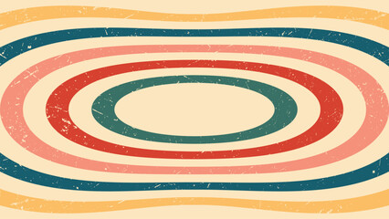 Ideal for 70s themed designs, party invitations, retro posters. Vibrant colors and geometric shapes give a funky and playful vibe.