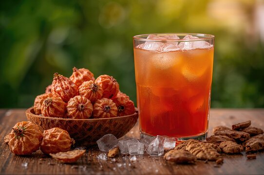 Popular Ramadan Beverage Made with Dried Longan and Lo Han Kuo