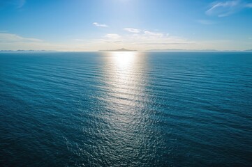 Obraz premium Overhead perspective of marine water texture