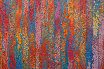 Colorful abstract textures with a wavy surface design