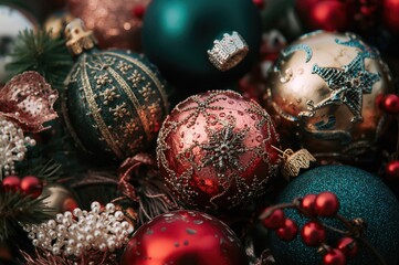 Festive holiday collection with room for message