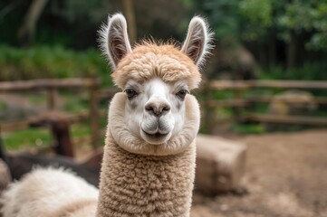 Adorable Llama Snapshot at the Animal Park