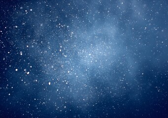 Obraz premium Glowing Particle Cloud Abstract with Misty Droplets and Dark Background for Atmospheric Scientific Design 