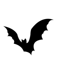 Obraz premium Bat halloween clip art design on plain white transparent isolated background for card, shirt, hoodie, sweatshirt, apparel, card, tag, mug, icon, poster or badge