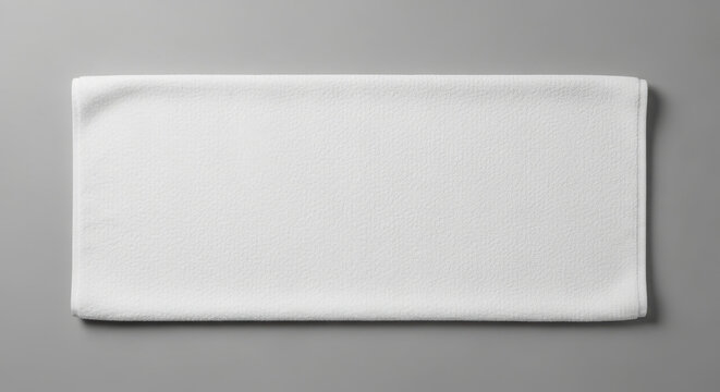 Soft White Terry Cloth Towel for Everyday Use