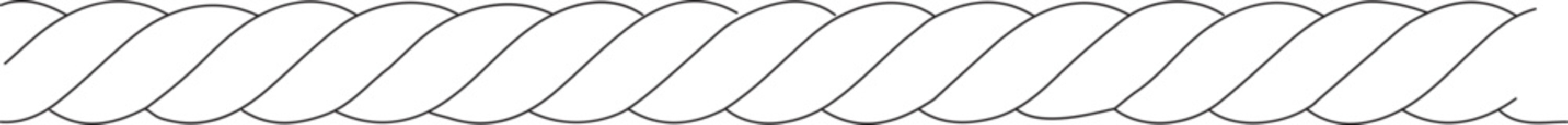 Strong, durable rope pattern for secure binding and industrial applications, symbolizing strength and connection in a clean, graphic design © SATHI