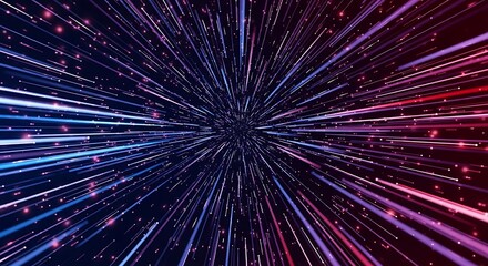 abstract colorful fireworks