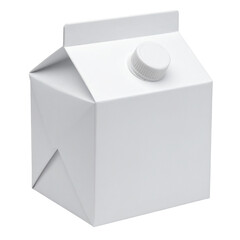 A simple, isolated carton package rendered against a black background.
