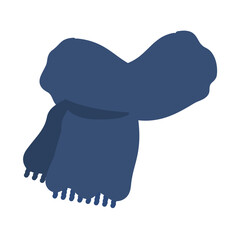 マフラー　イラスト