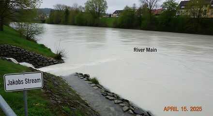 the river in the forest