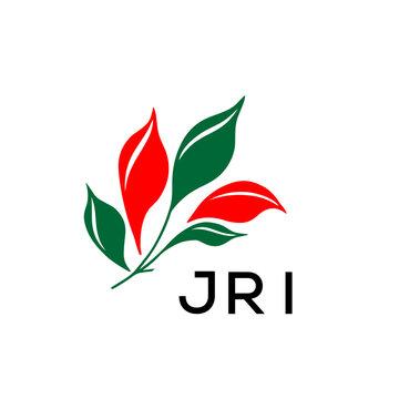 JRI Professional Plant Logo for Business Branding, JRI Later Logo, Nature Inspired Minimalist Logo Template, 
