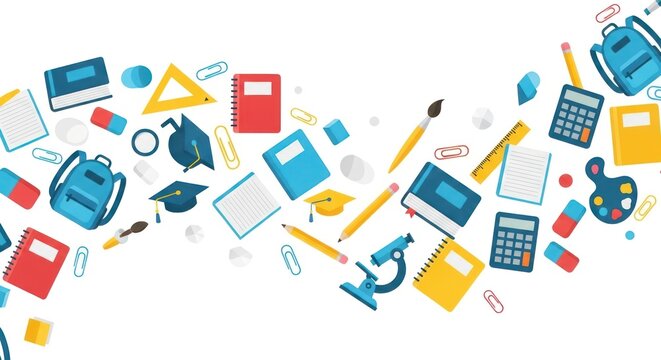 abstract colorful background - Powered by Adobe