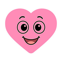 heart with smile