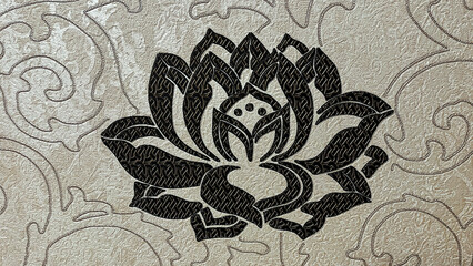 vintage floral background