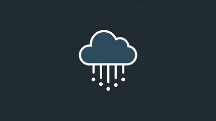 Rain icon, Rain , cloud , Rain cloud
