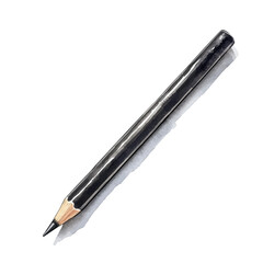 watercolor of Eyebrow Pencil, vector, isolated on a white background.