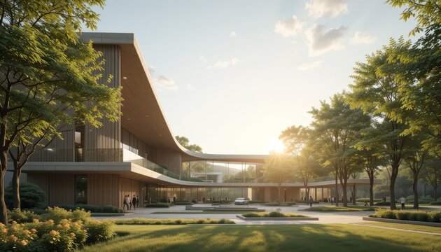 sustainable building for representing future architectural design