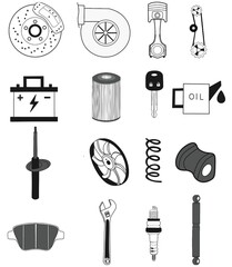 Icon autoparts. automotive parts