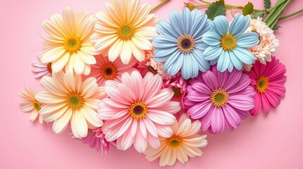 pink and white chrysanthemum