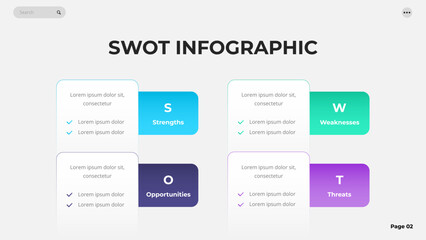 SWOT Infographics